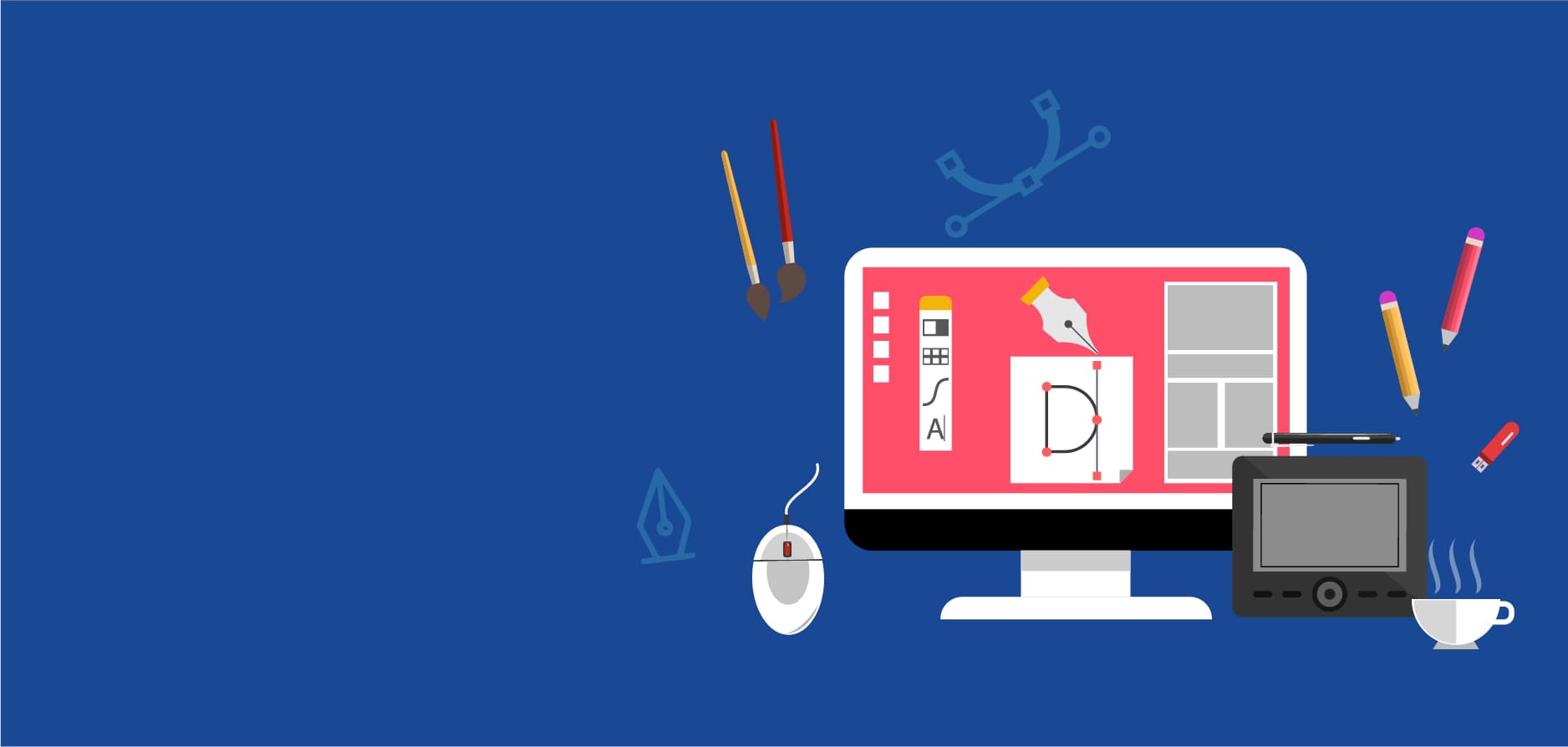 Creative design and branding work by Tech And Graphics